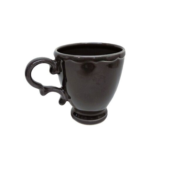 Williams Sonoma Alexia Mug Charcoal Gray Retired Made in Portugal Multiple Avail - Picture 2 of 5